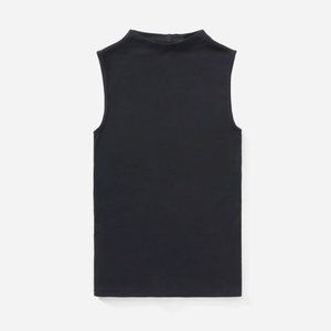 Everlane Pima Micro-Rib Funnel-Neck Tank NWOT